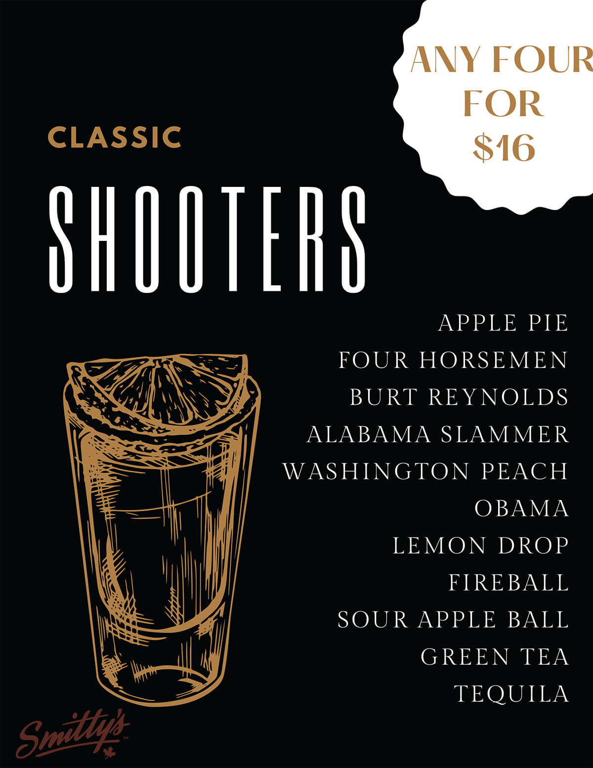 Smitty's Online Menu